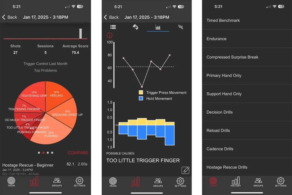 mantisx dry fire training system
