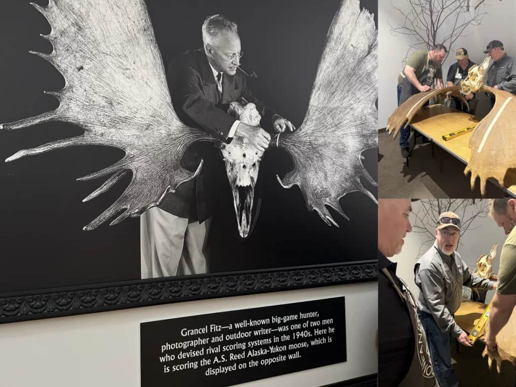 Grancel Fitz and some of today's Boone and Crockett measurers