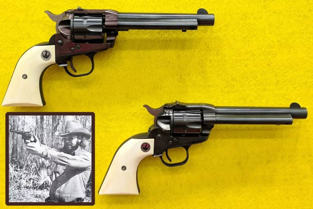 Hank Williams, Jr. Ruger Single Six revolvers