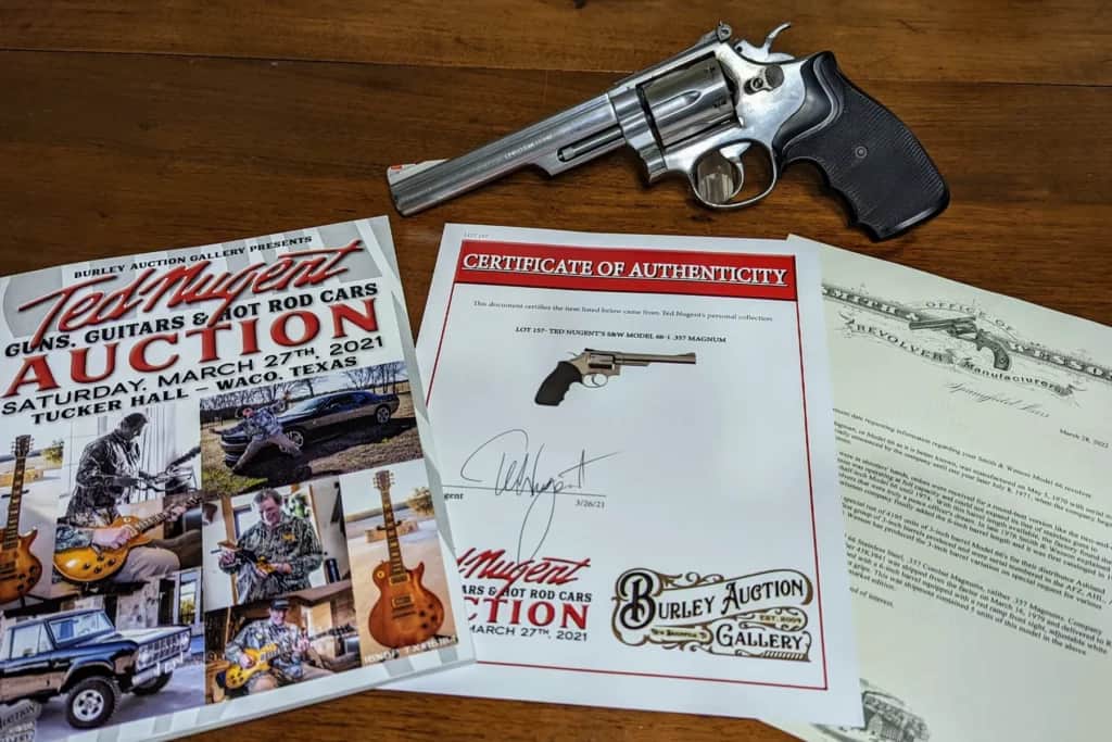 Ted Nugent S&W Model 66