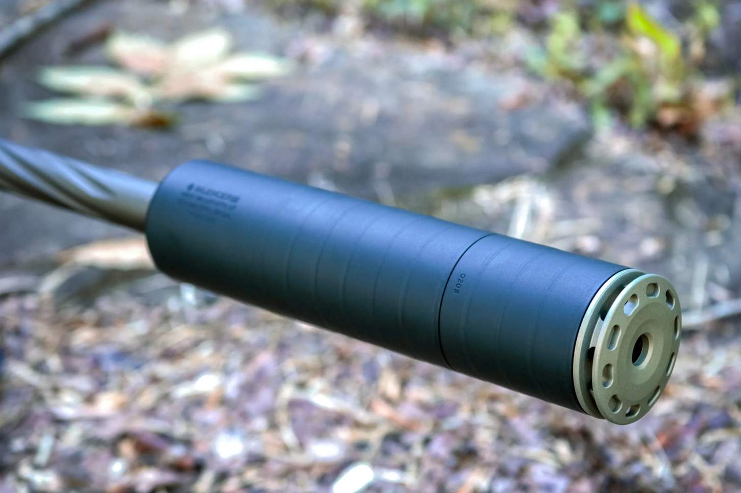 a SilencerCo Scythe STM suppressor