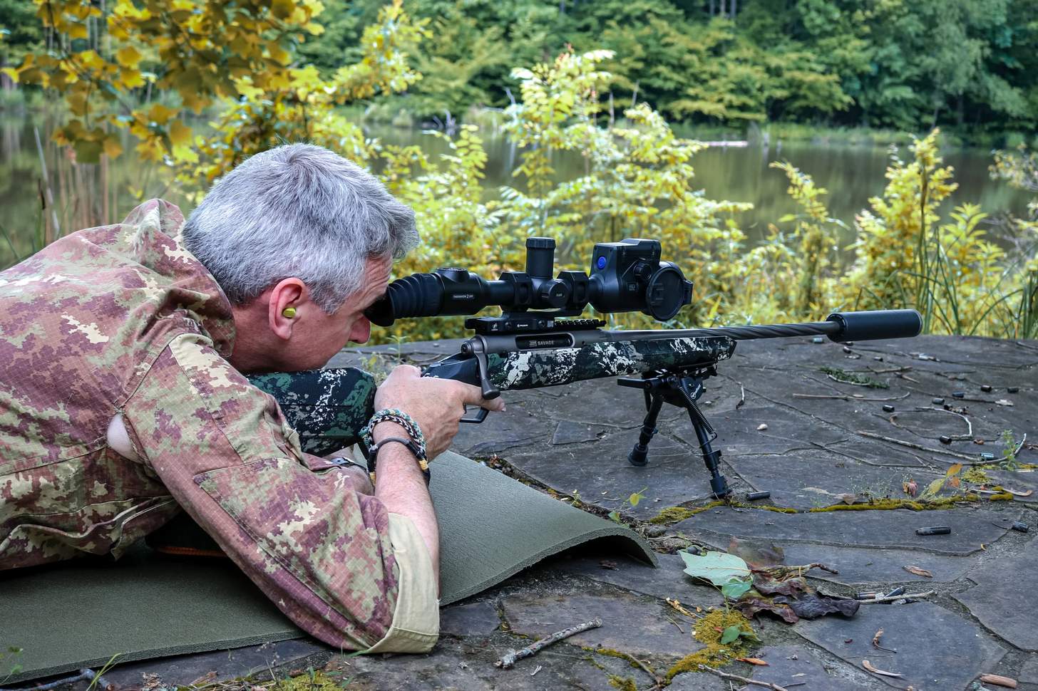 The author on his modern game-getter rifle build
