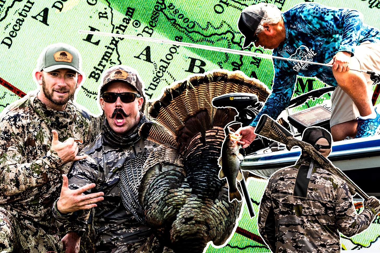 Turkey and Bass Cast N’ Blast in the Sporting Heart of Alabama