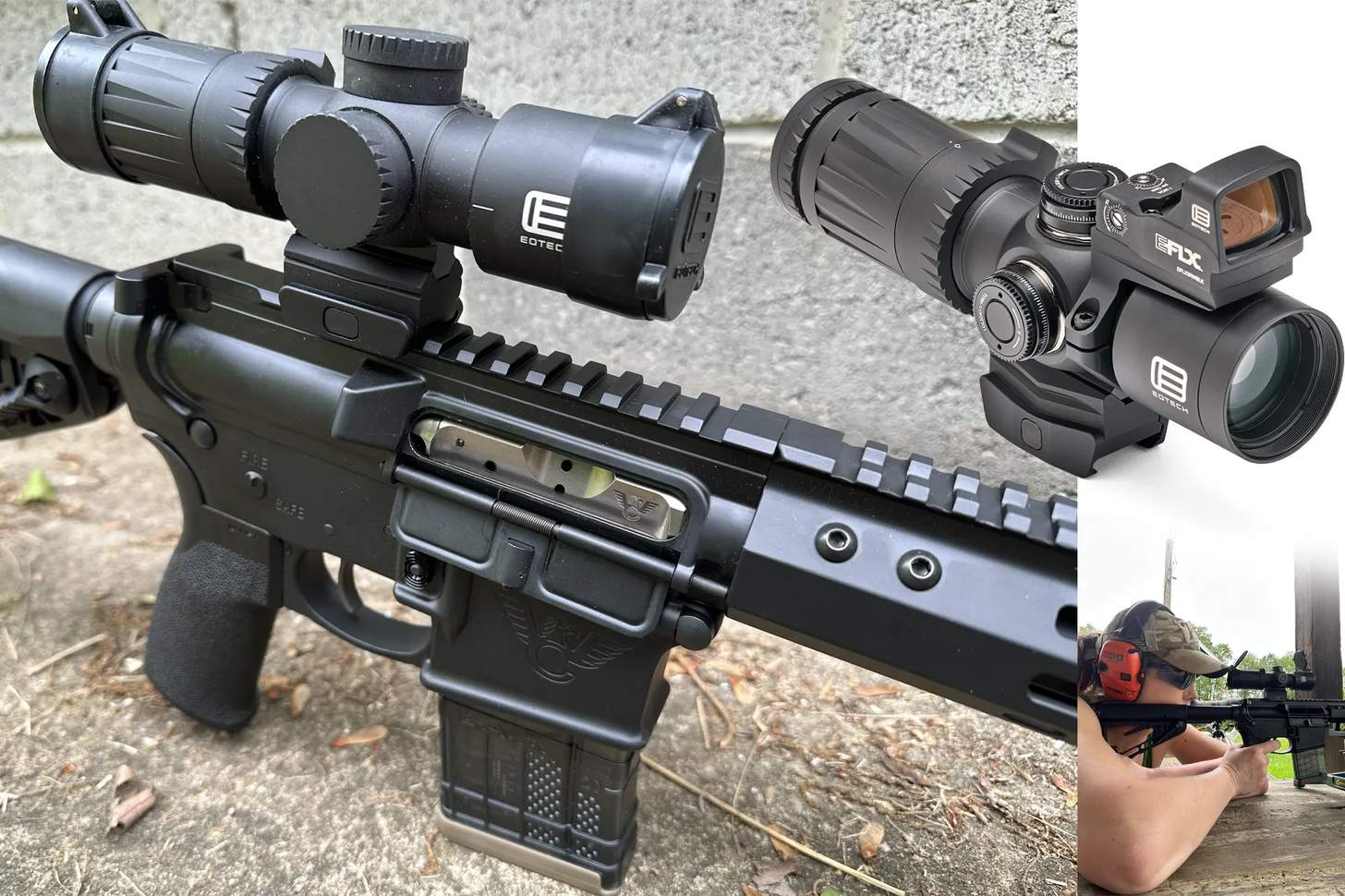 scope on it's own and mounted on a rifle