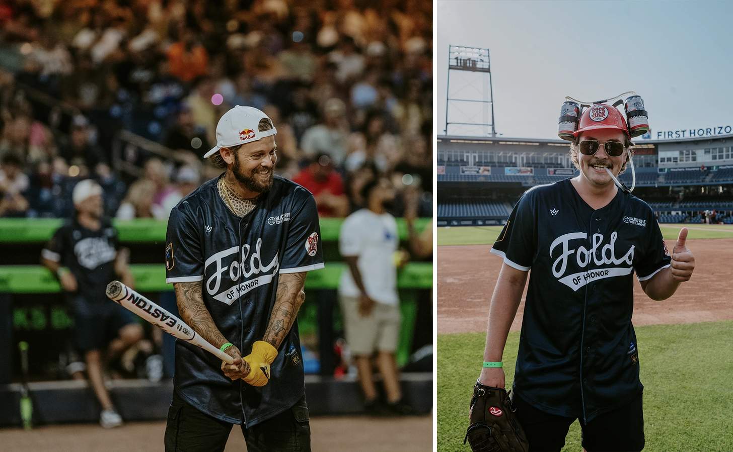 Folds of Honor Charity Softball game highlights ryan, zach