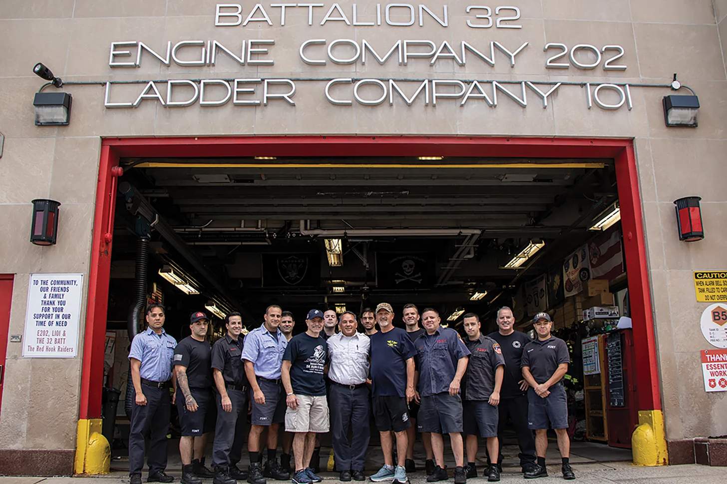 Tunnel To Towers Foundation at Engine 202 Ladder 101 in NYC