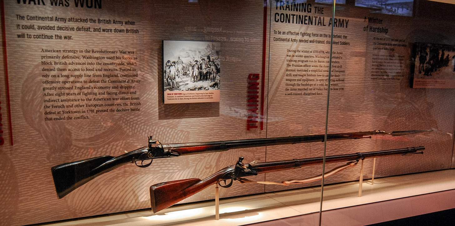French muskets used by the continental army