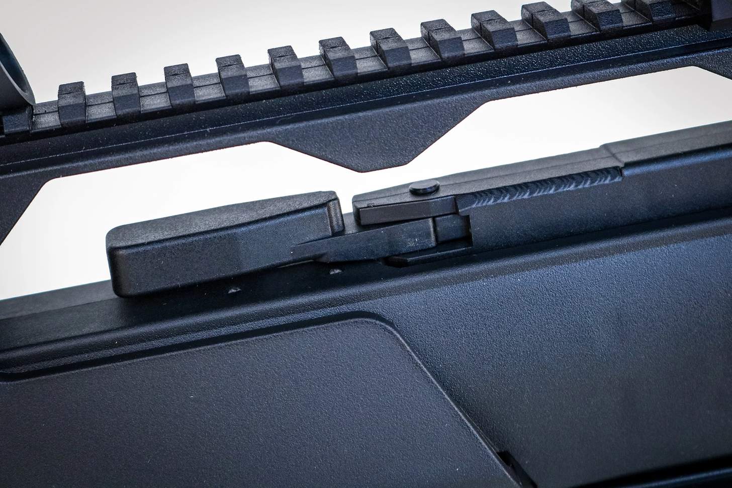 HK G36 Rimfire charging handle and rail