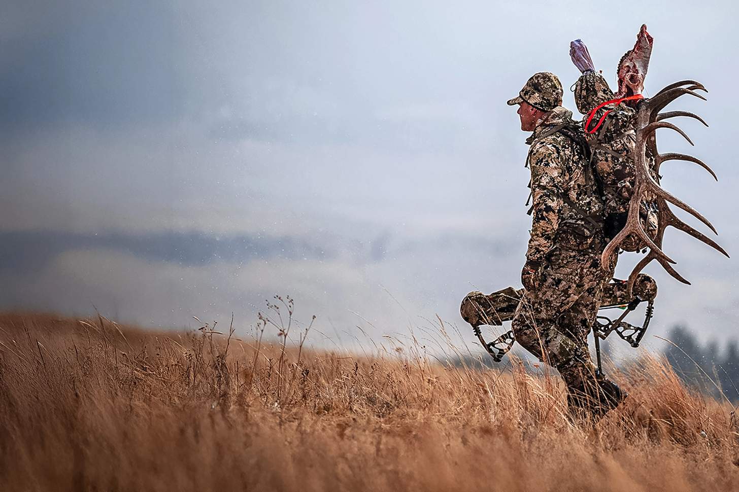 John Barklow packing out an elk