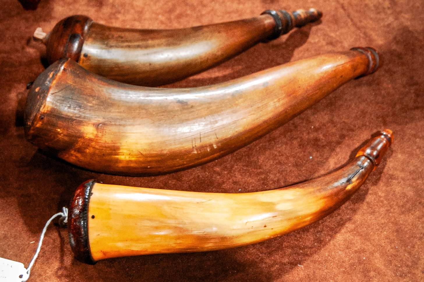 powder horns circa the american revolution