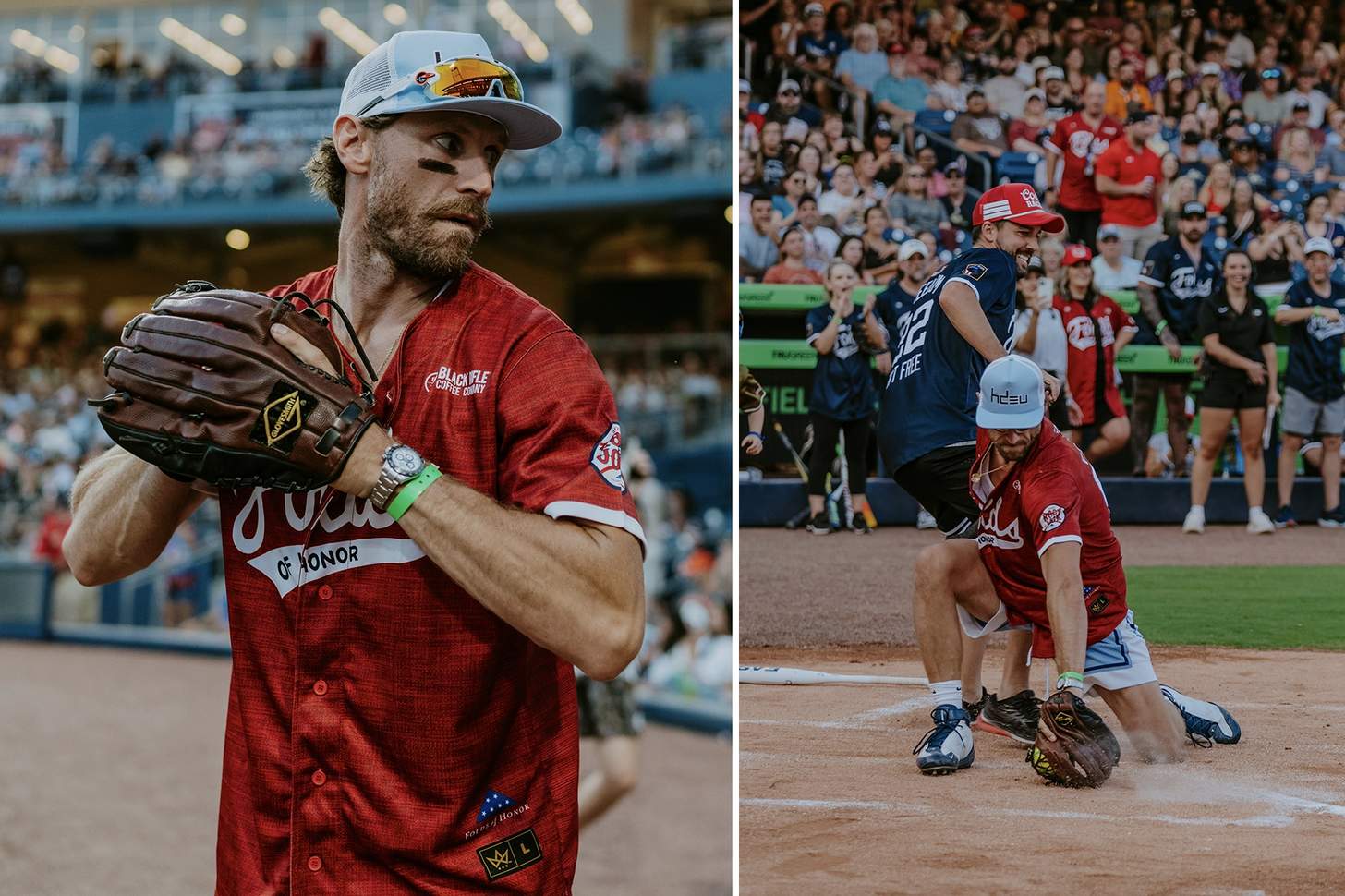 Folds of Honor Charity Softball game highlights
