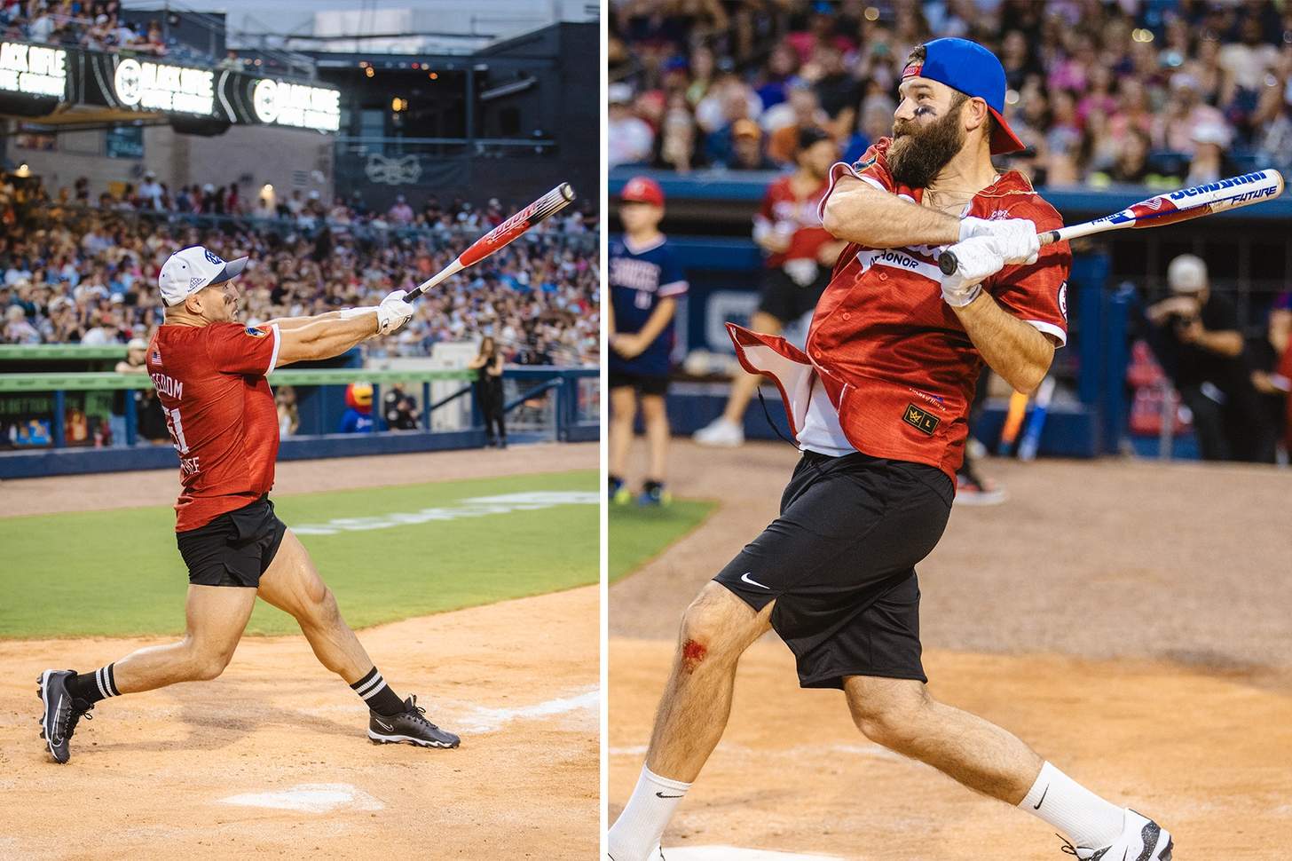 Folds of Honor Charity Softball game highlights Jordan, Michael