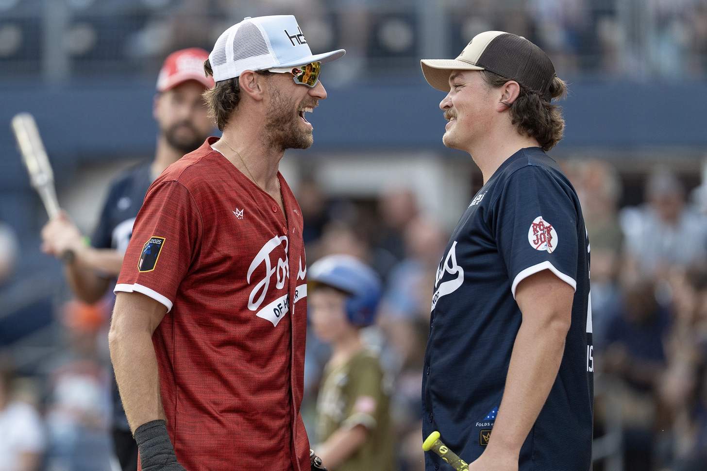 Celebrities Slug It Out for Folds of Honor