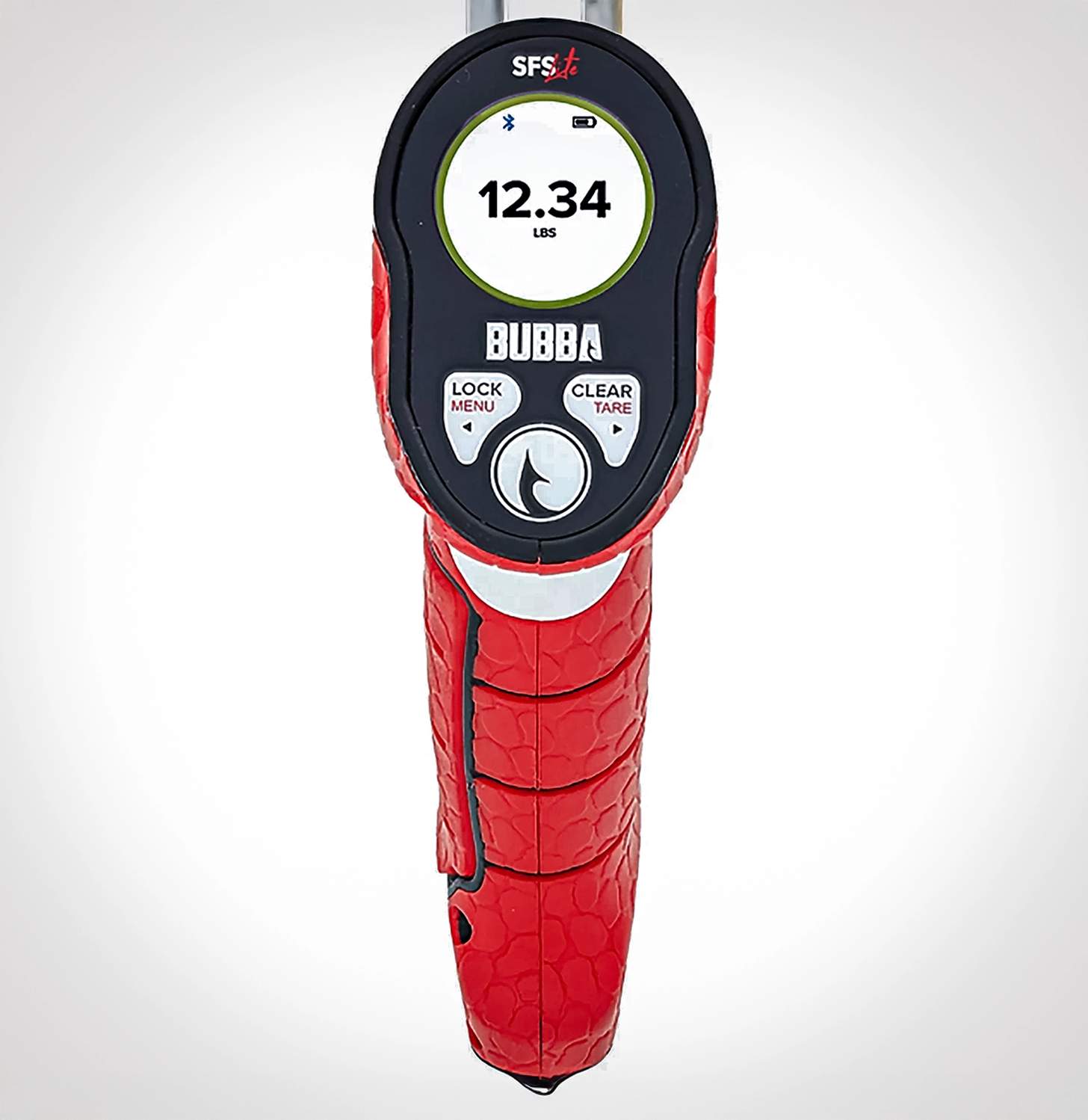 Bubba Smart Fish Scale Lite showing screen: bass fishing gear