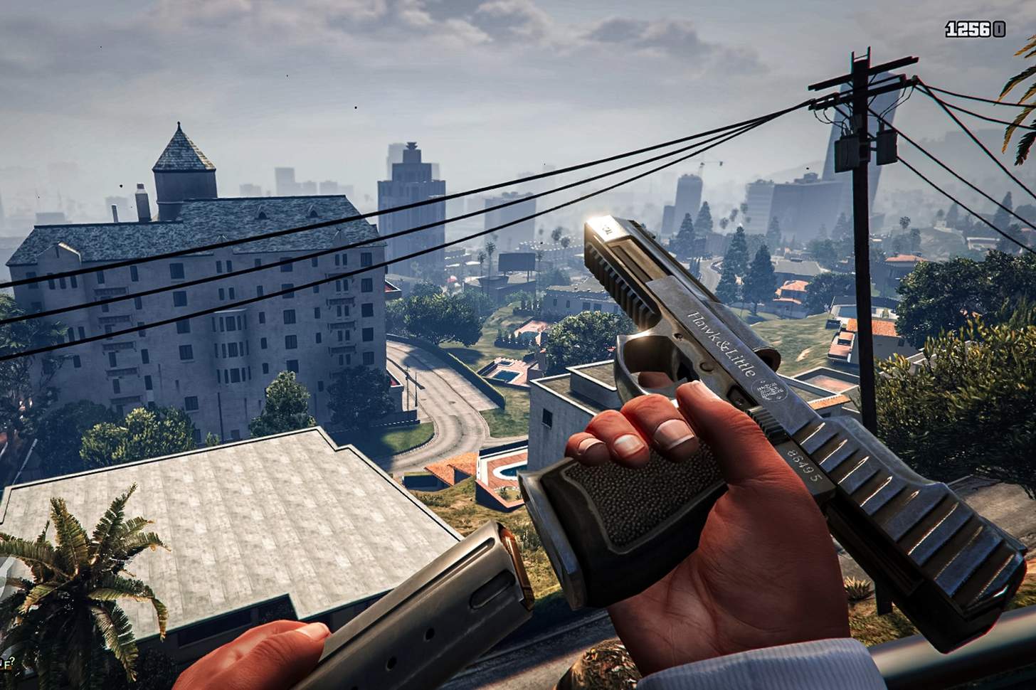 GTA V Guns Desert Eagle during reload