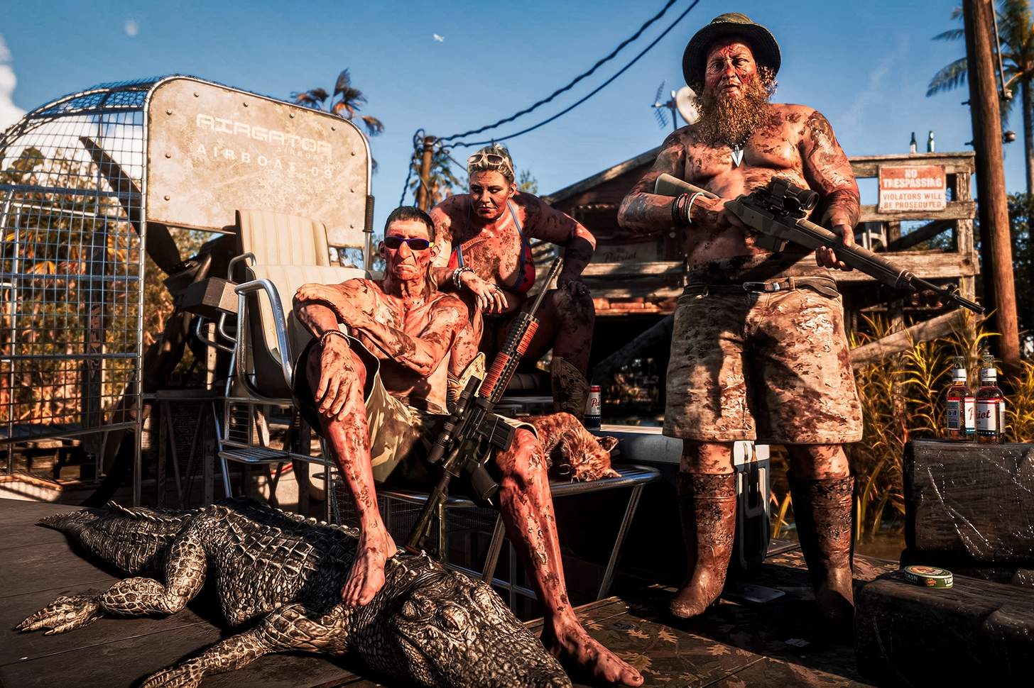 GTA 6 gang members with various firearms