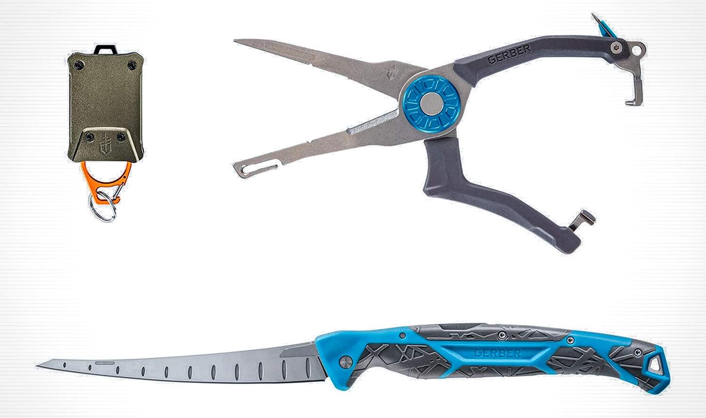 The components of the Gerber Fish Kit