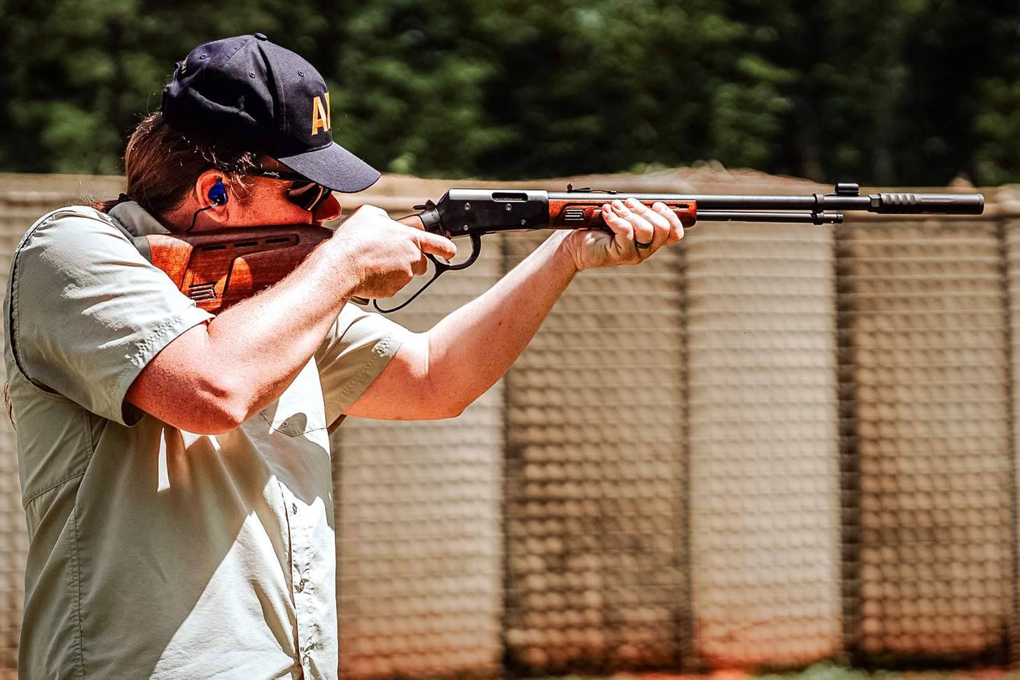 Savage Revel DLX in action at the range