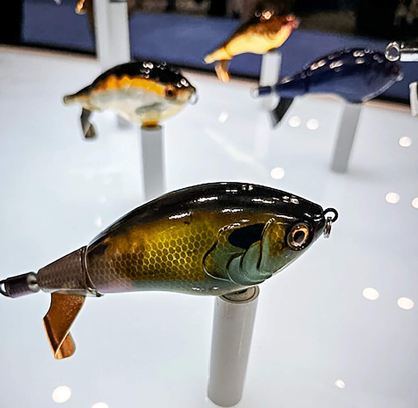 Strike King Clickin Chicken lure at ICAST 2025