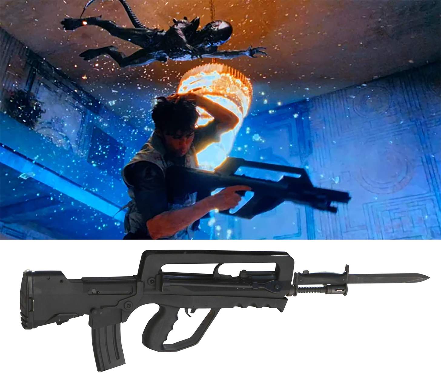 Alien: Earth bullpup rifle FAMAS