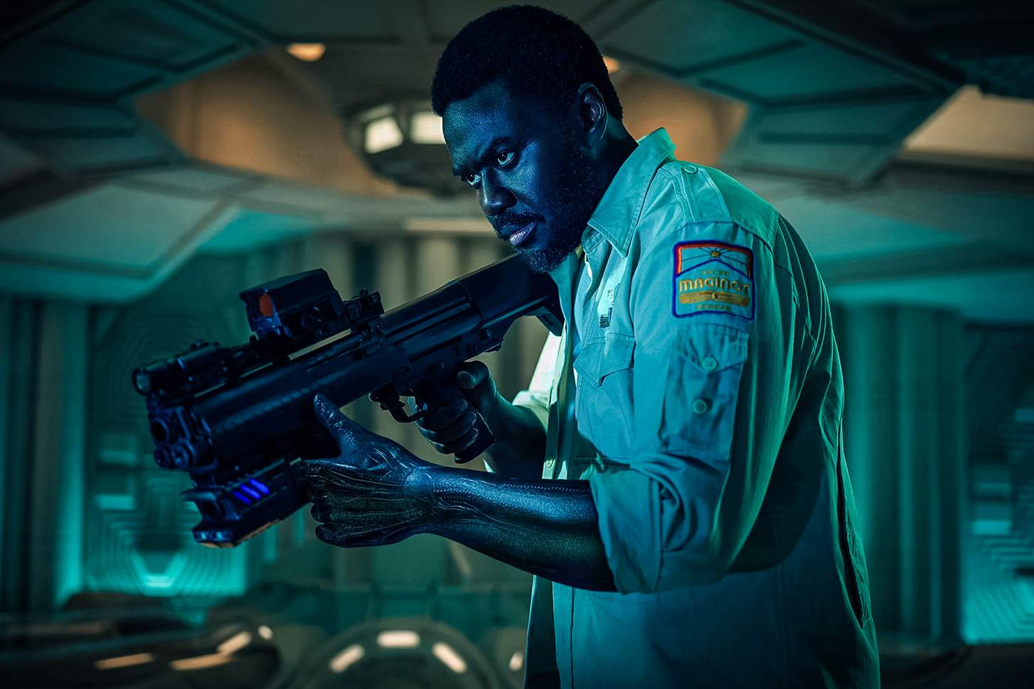 Alien: Earth Morrow with KSG