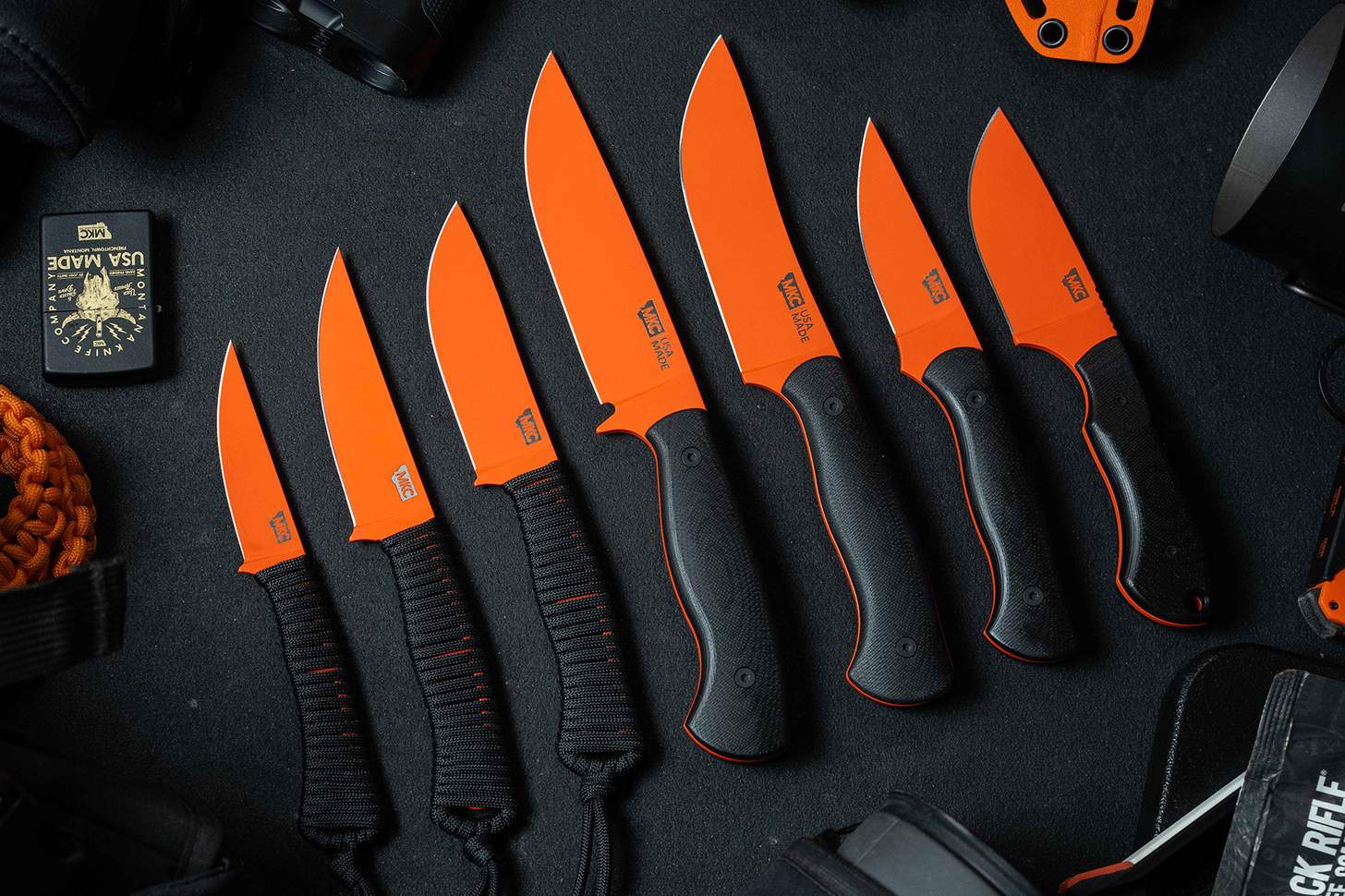 Montana Knife Company Drops New Blaze Orange Collection
