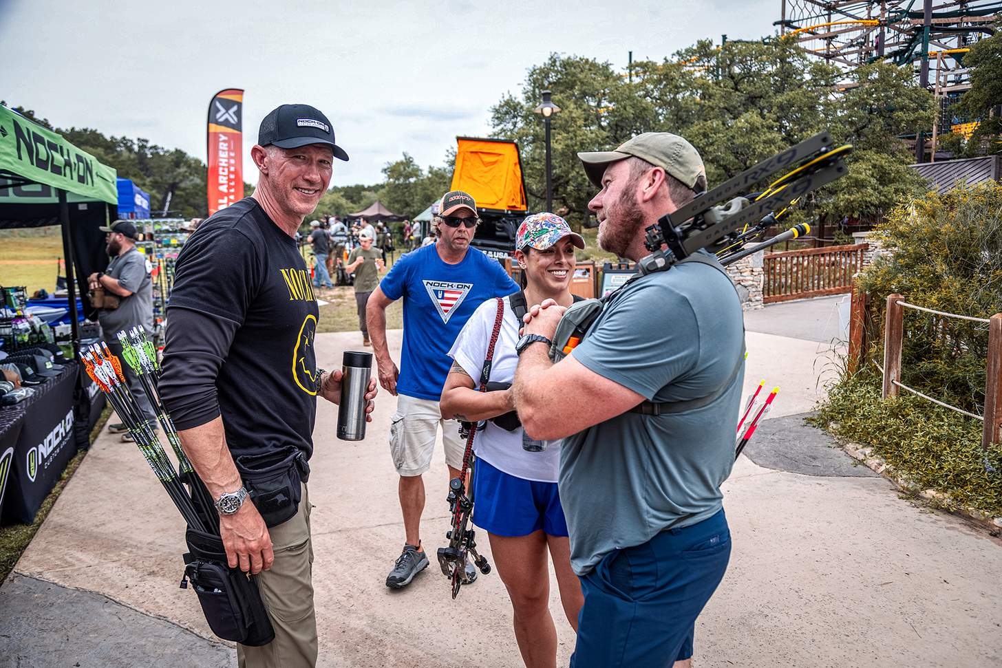 John Dudley at a Total Archery Challenge event
