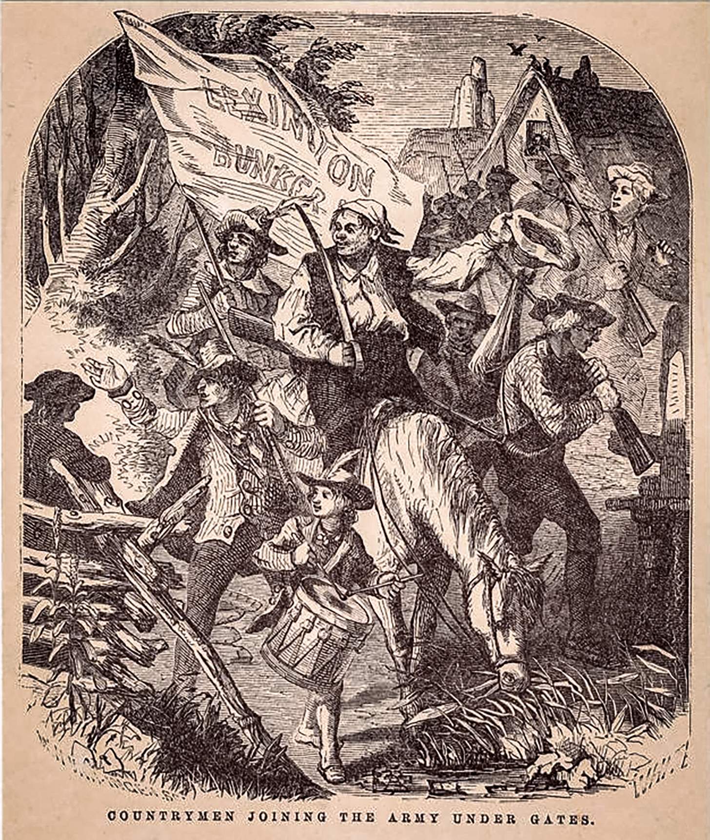 This late 18th century illustration, titled, 