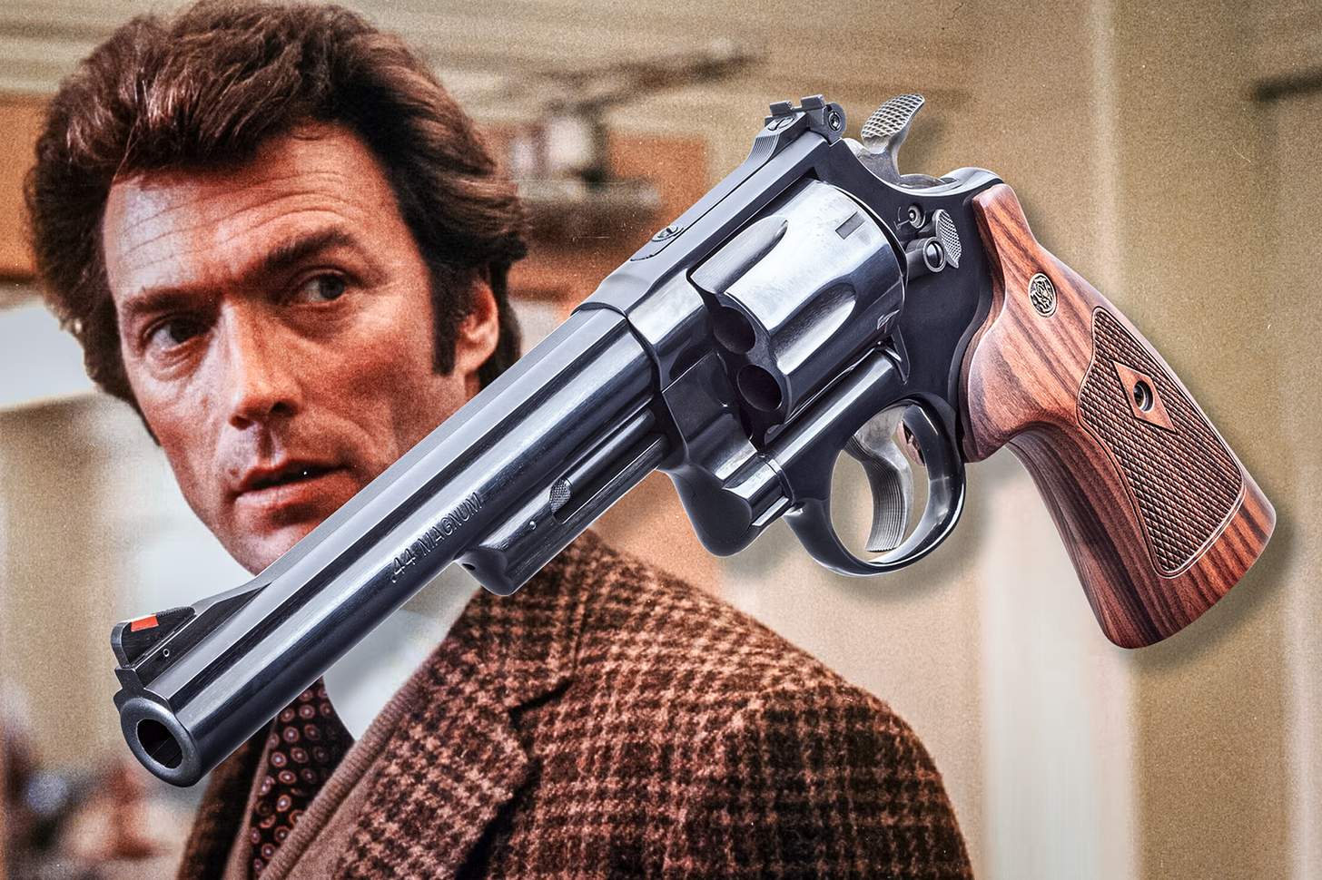 Smith & Wesson Model 29. Dirty Harry