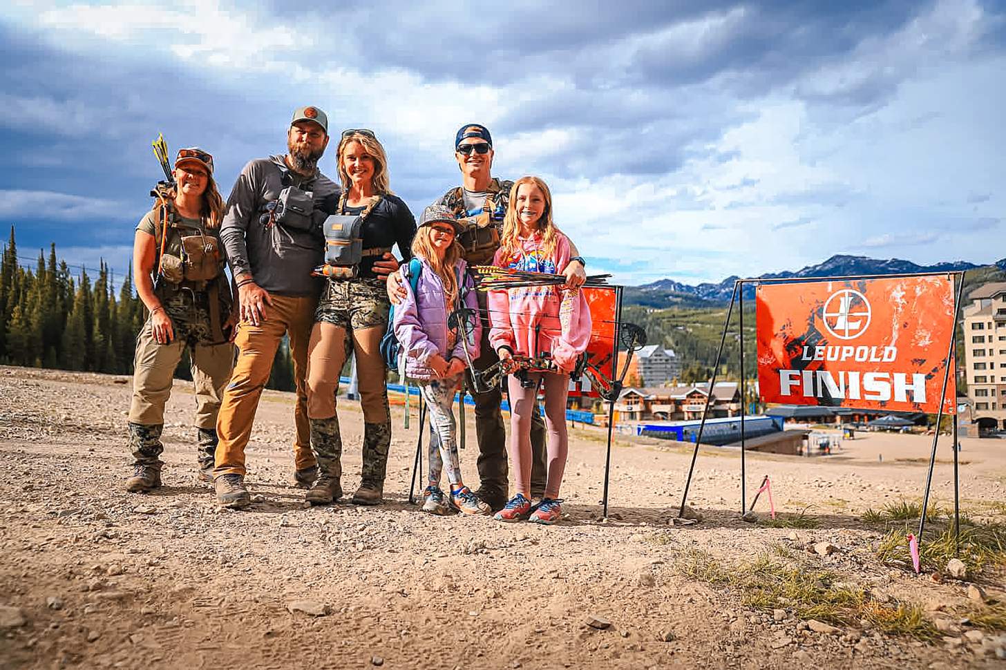 a family at a TAC event