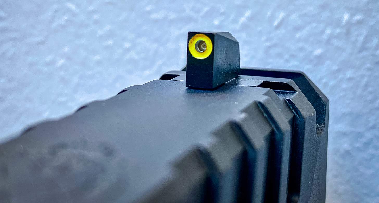 front sight of the Springfield Echelon 4.0C Comp
