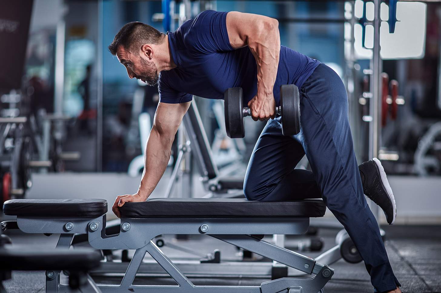 Single-Arm Bent Over Row