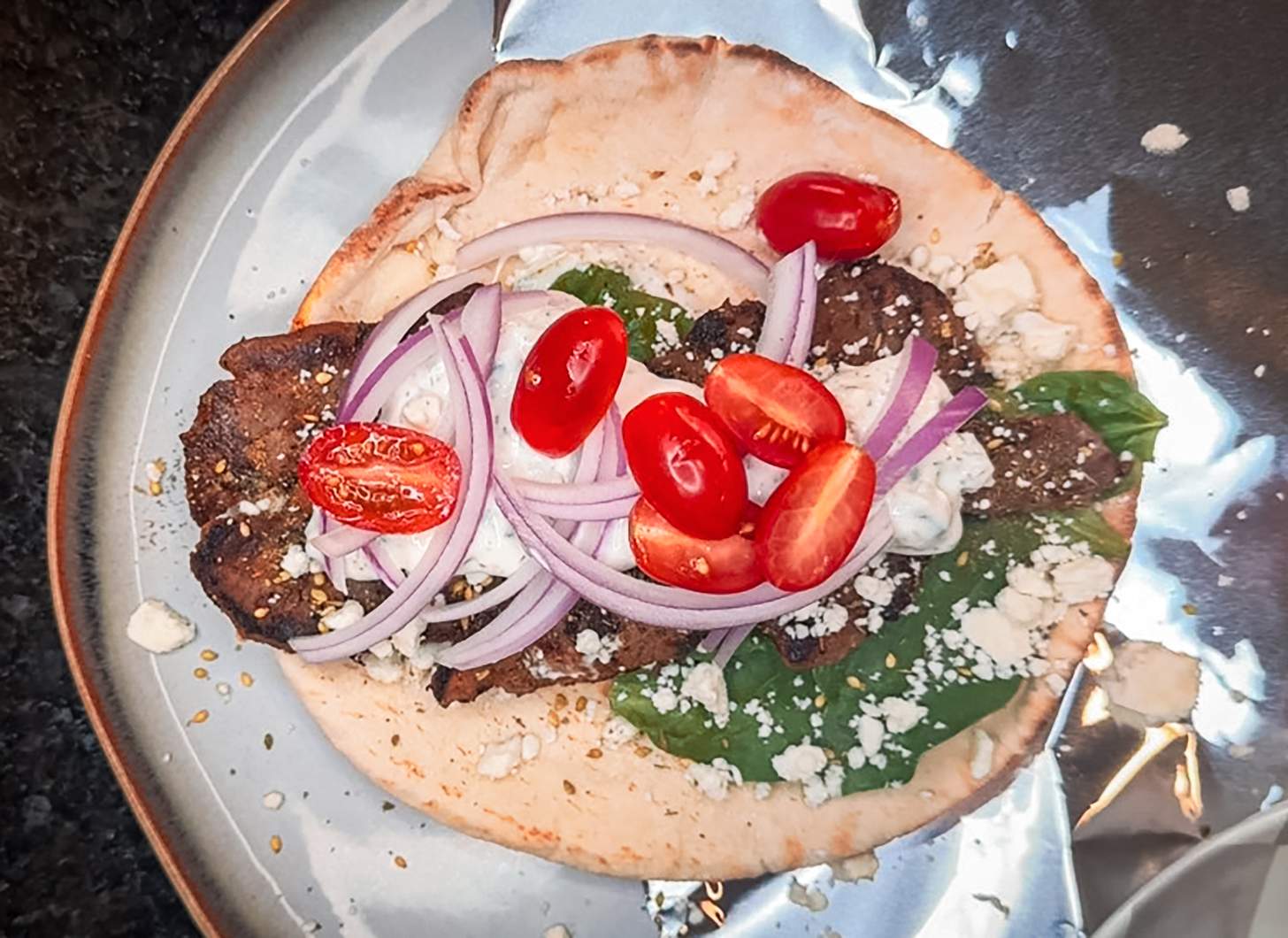 venison gyro