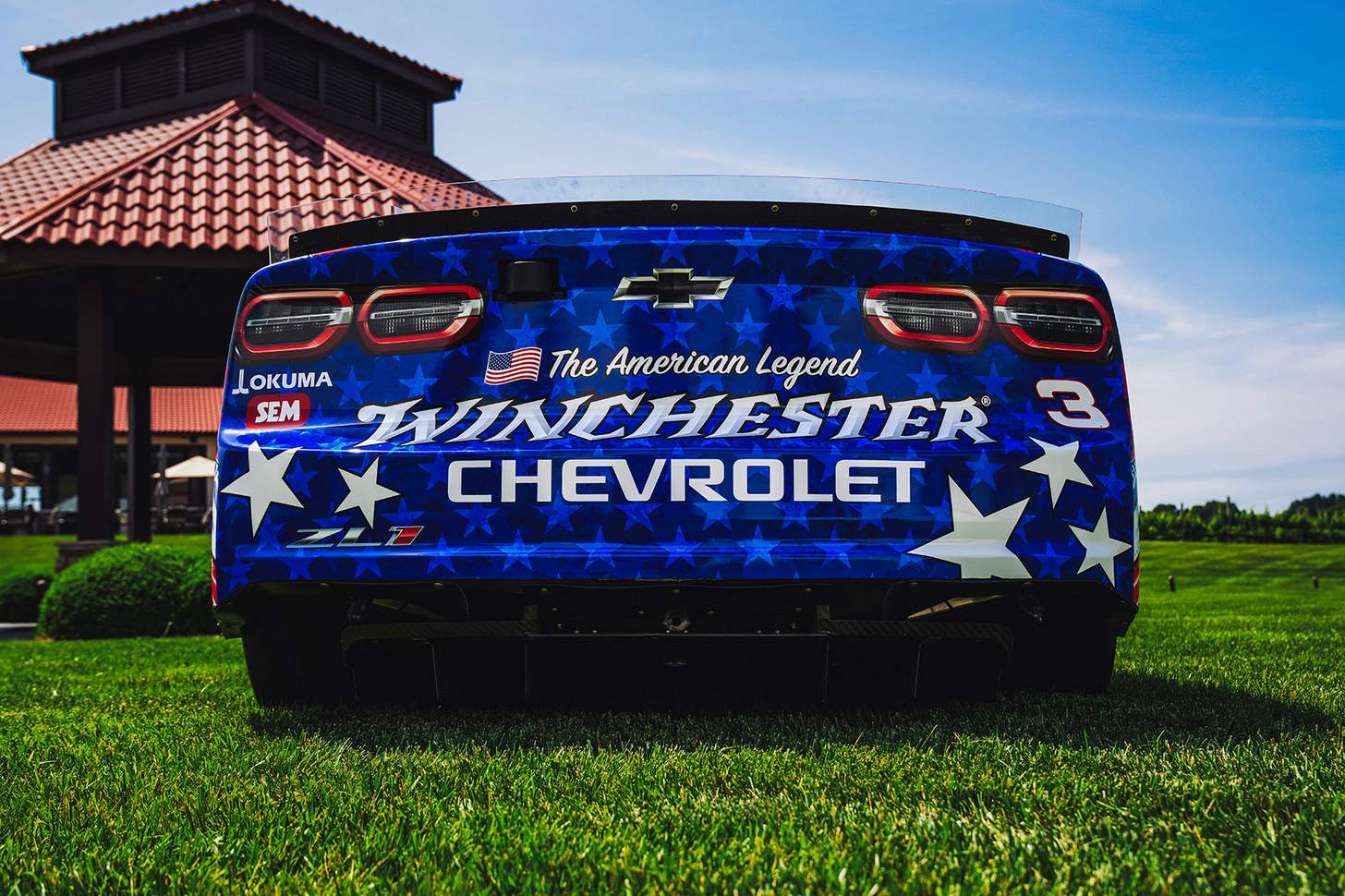 BTS at the Unveiling of the New NASCAR Winchester No. 3 Car