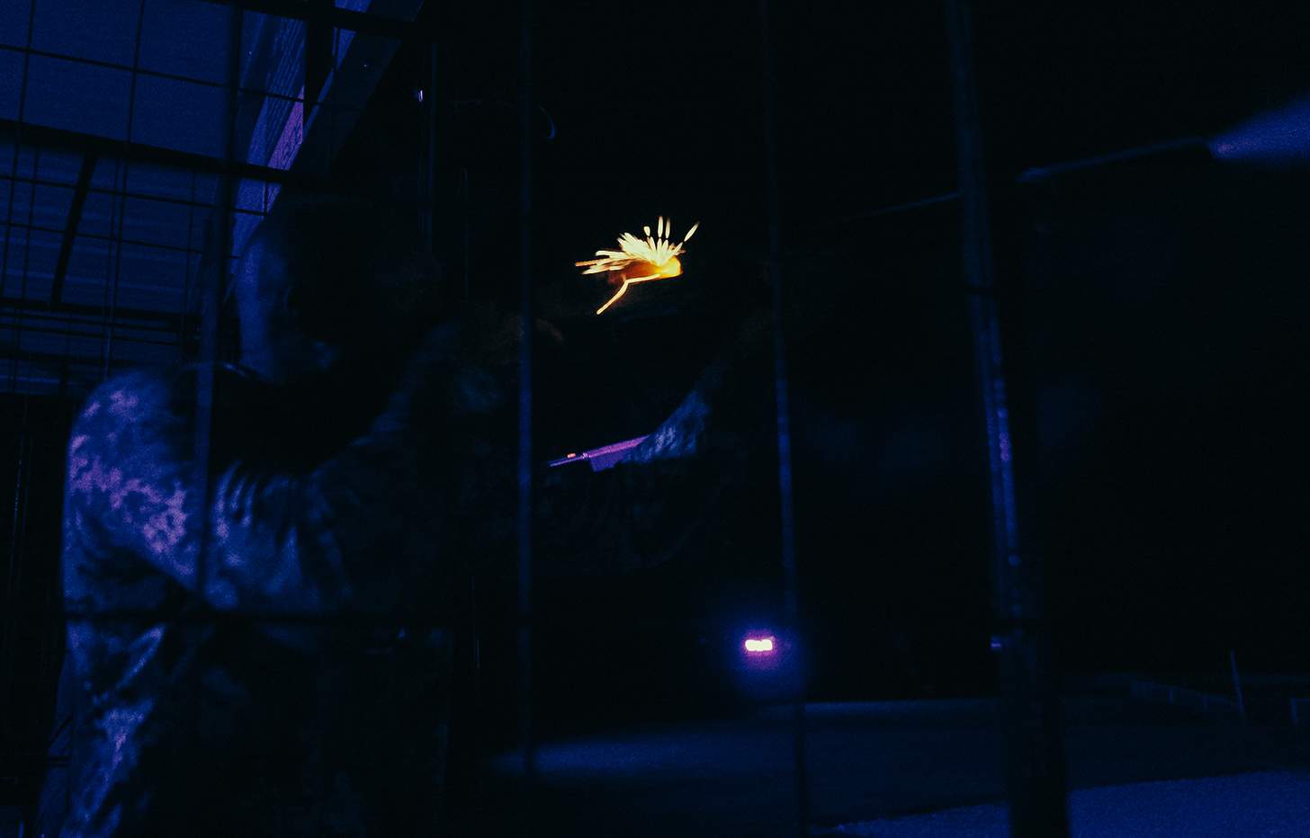 Blacklight clay shooting is actually a thing.