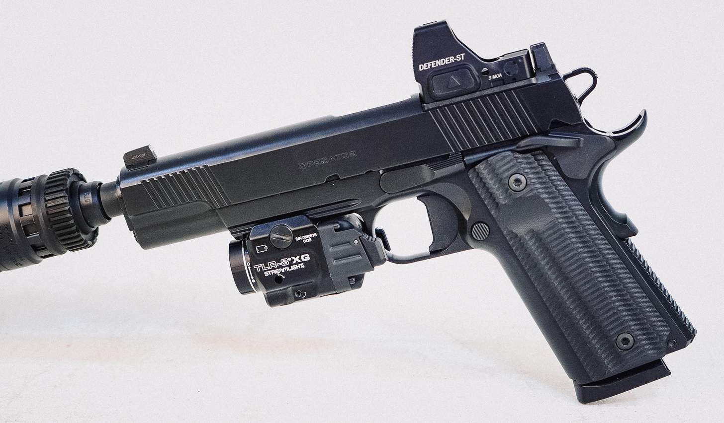 Springfield Operator and the Streamlight TLR-8 XG gun light