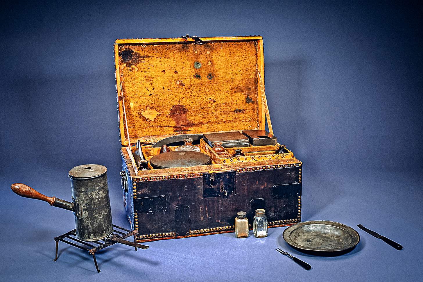 George Washington's Mess kit from the National Museum of American History.