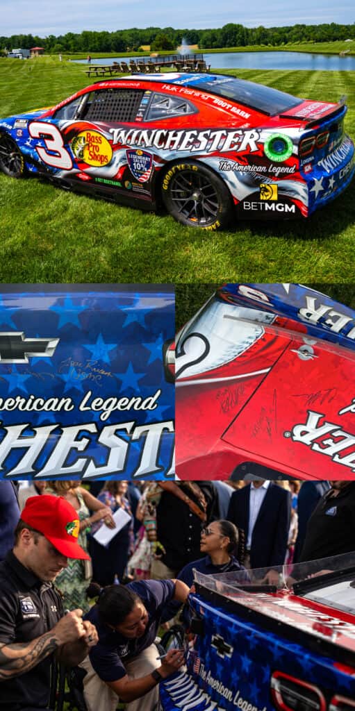 Winchester No. 3 unveiling