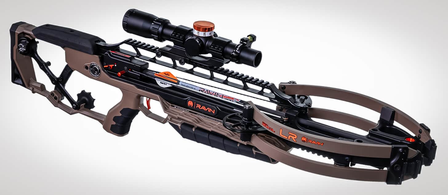Ravin LR crossbow on white