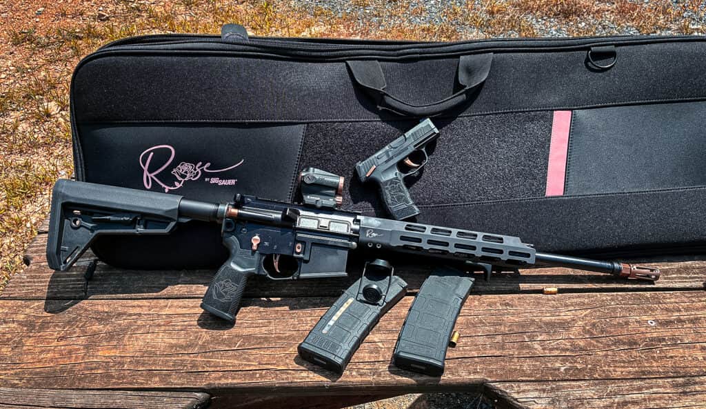 SIG SAUER M400 ROSE and P365 ROSE 380
