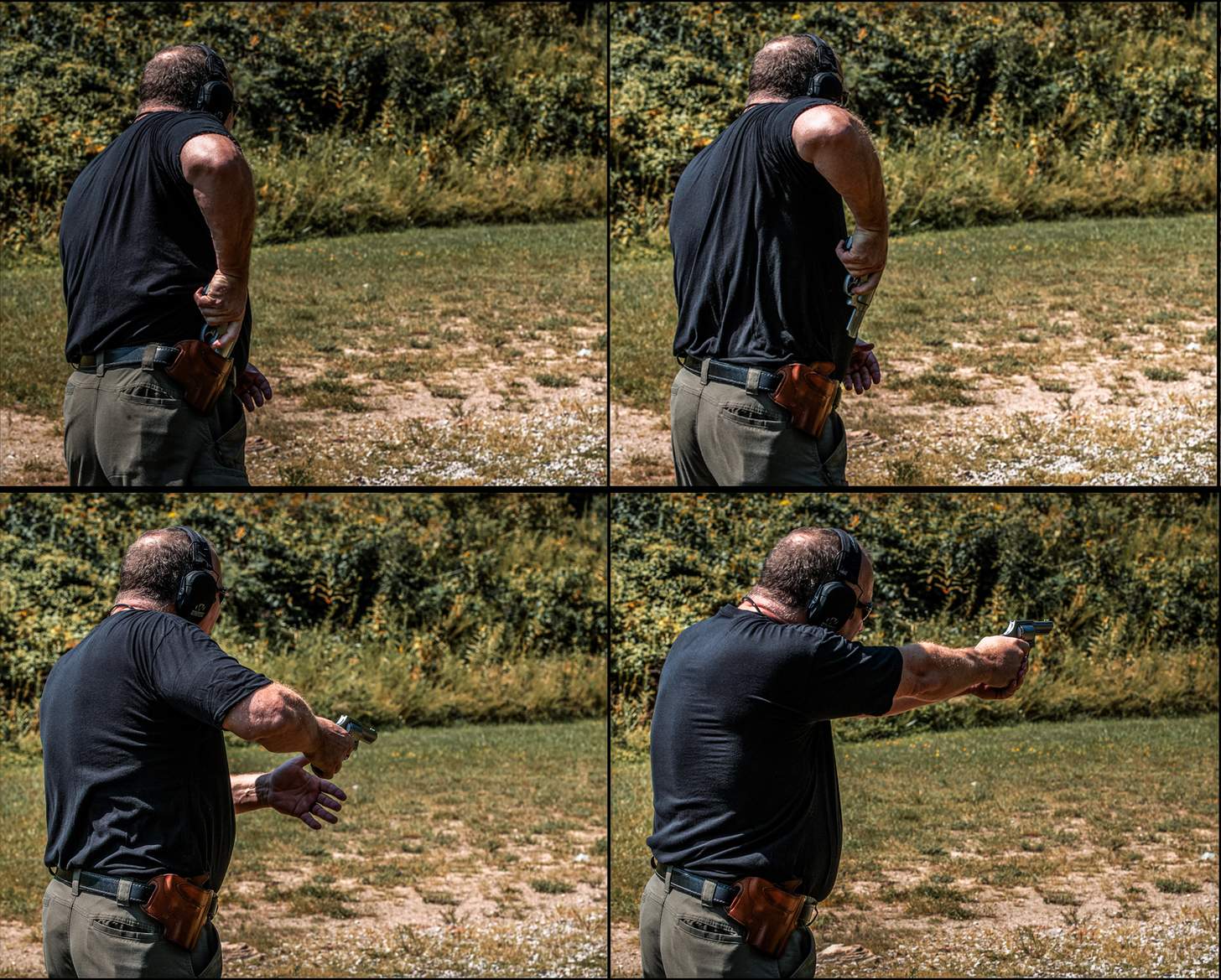 Taurus 66 Combat Revolver at the range