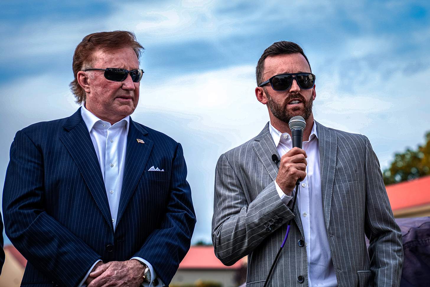 Richard Childress and Austin Dillon