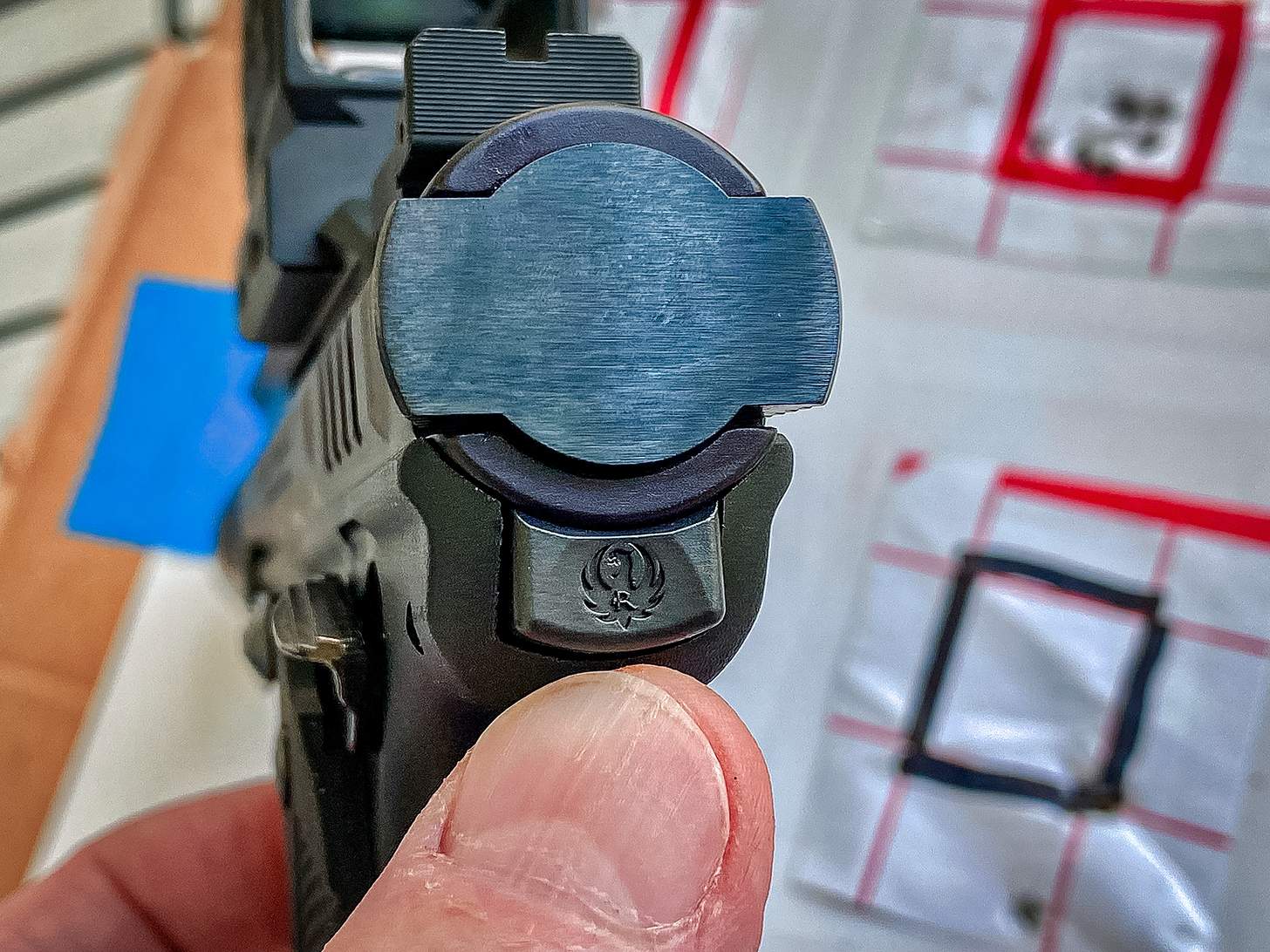 bolt and takedown button