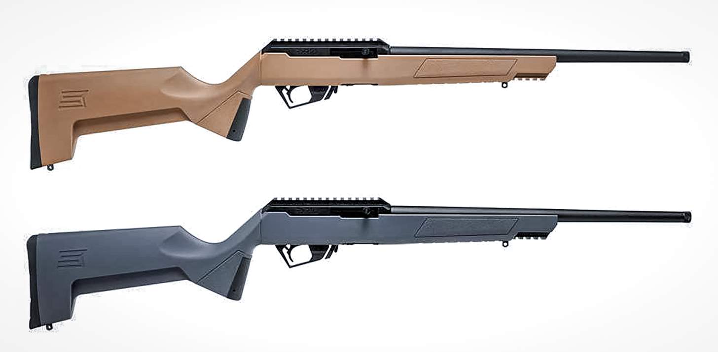 Savage RXR22 rifle in two colors