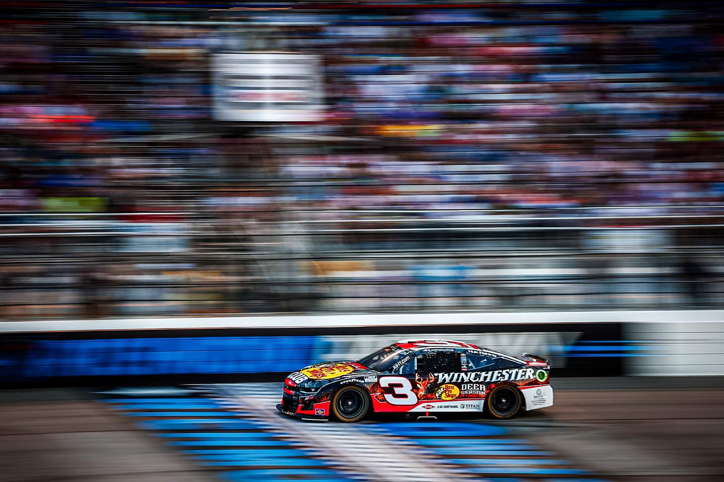 Winchester No. 3 NASCAR race car