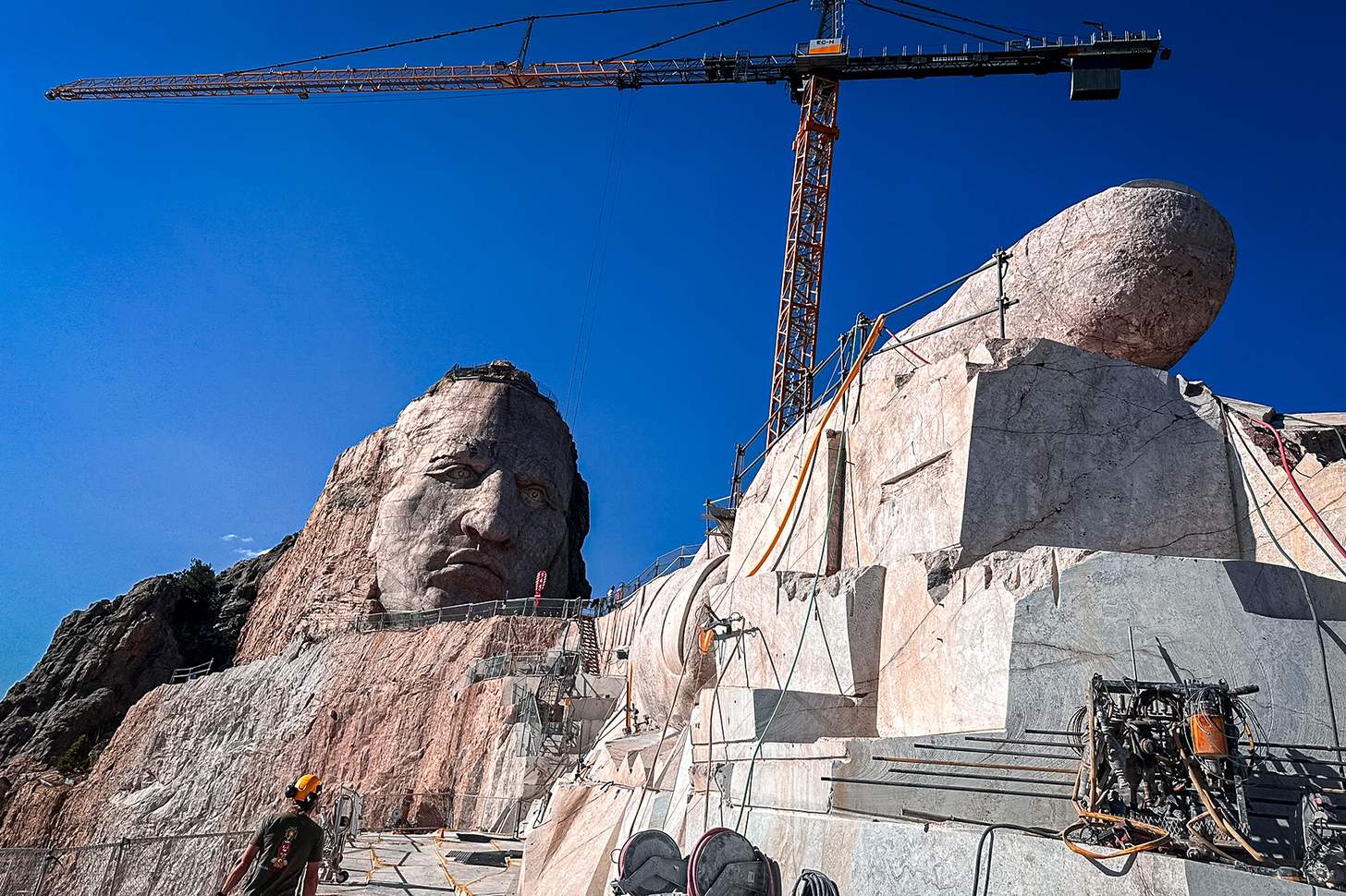 Crazy Horse Memorial in South Dakota
