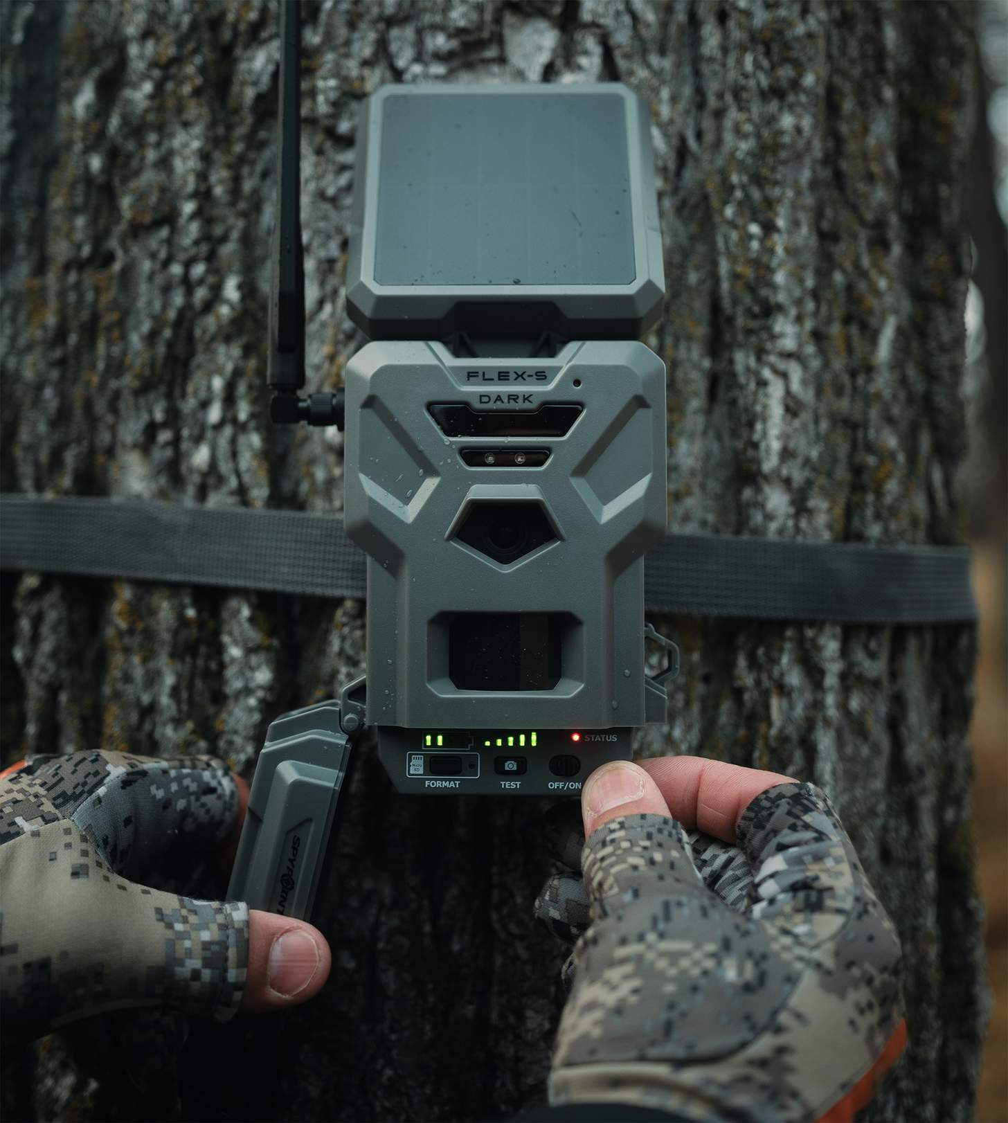 spypoint flex s dark trail camera