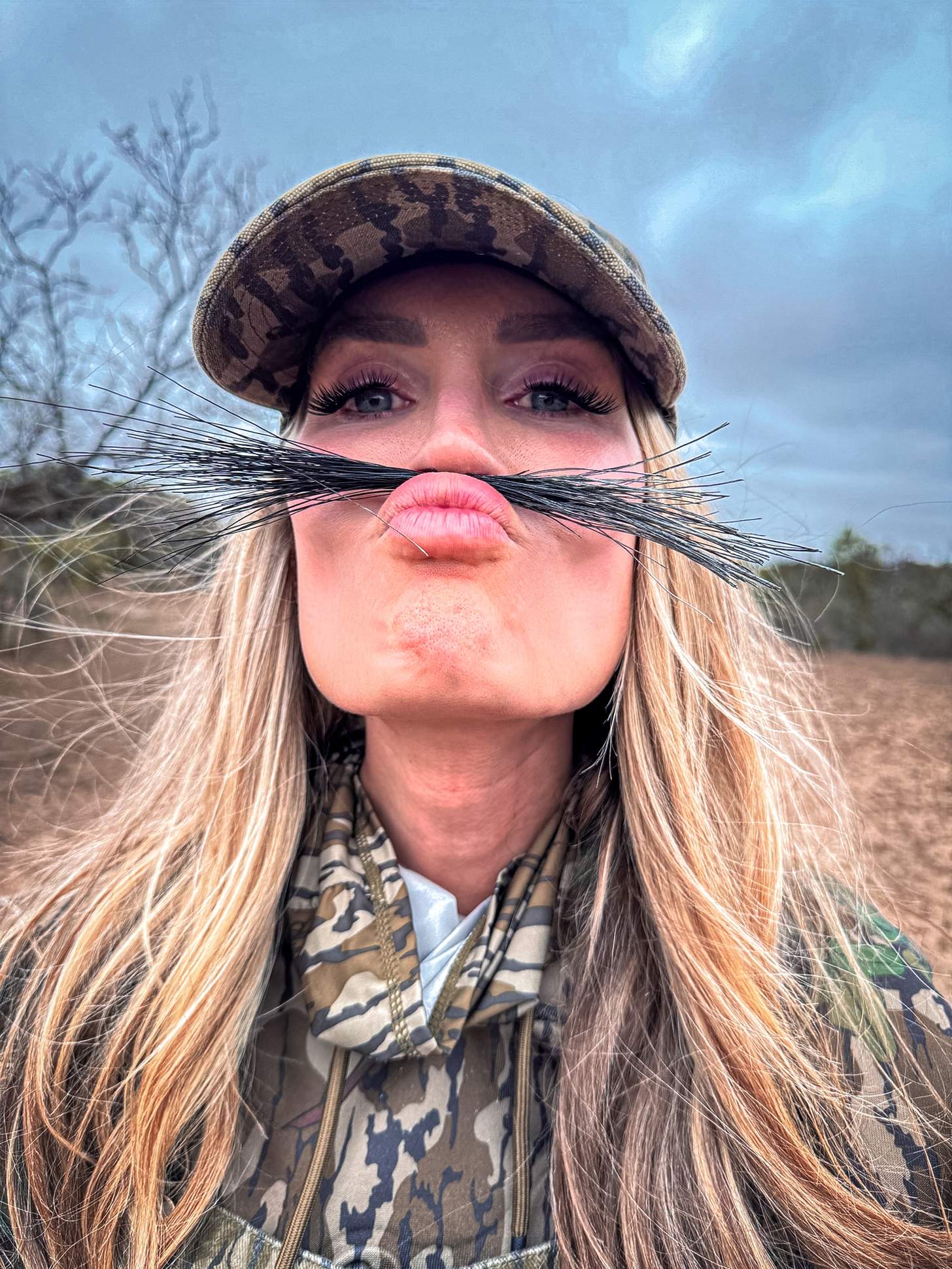 Lauren Brown with turkey beard