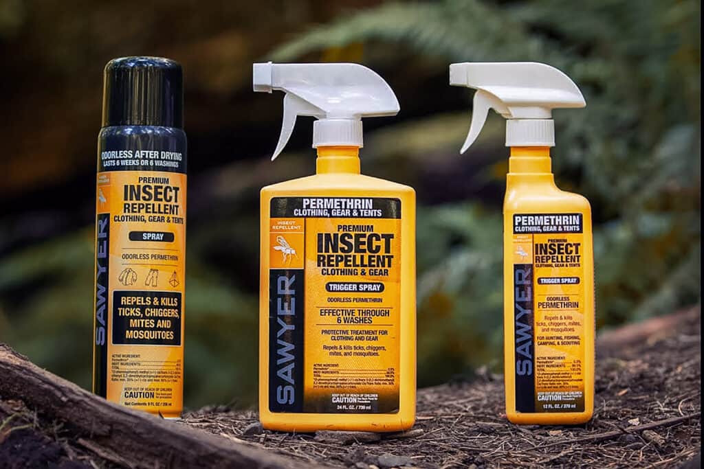 Sawyer's Permethrin Spray products