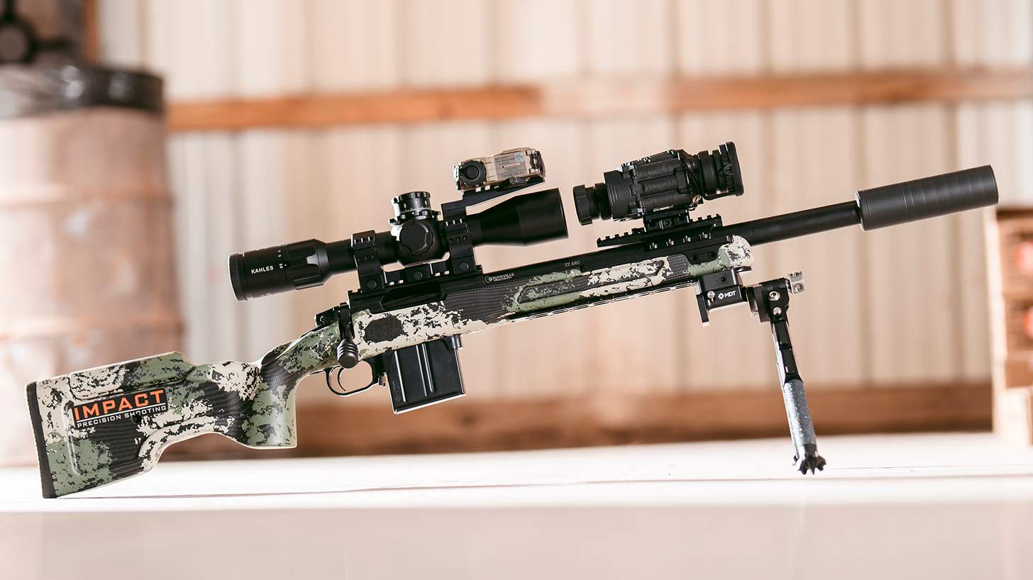 SilencerCo Scythe-STM Suppressor on a bolt action rifle